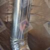 Downpipe Round 75mm 2.7m with Shoe Galvanized